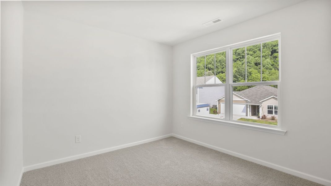 Spacious, unfurnished interior of a new home in Wildbrook Village, Waynesville (Image 21).