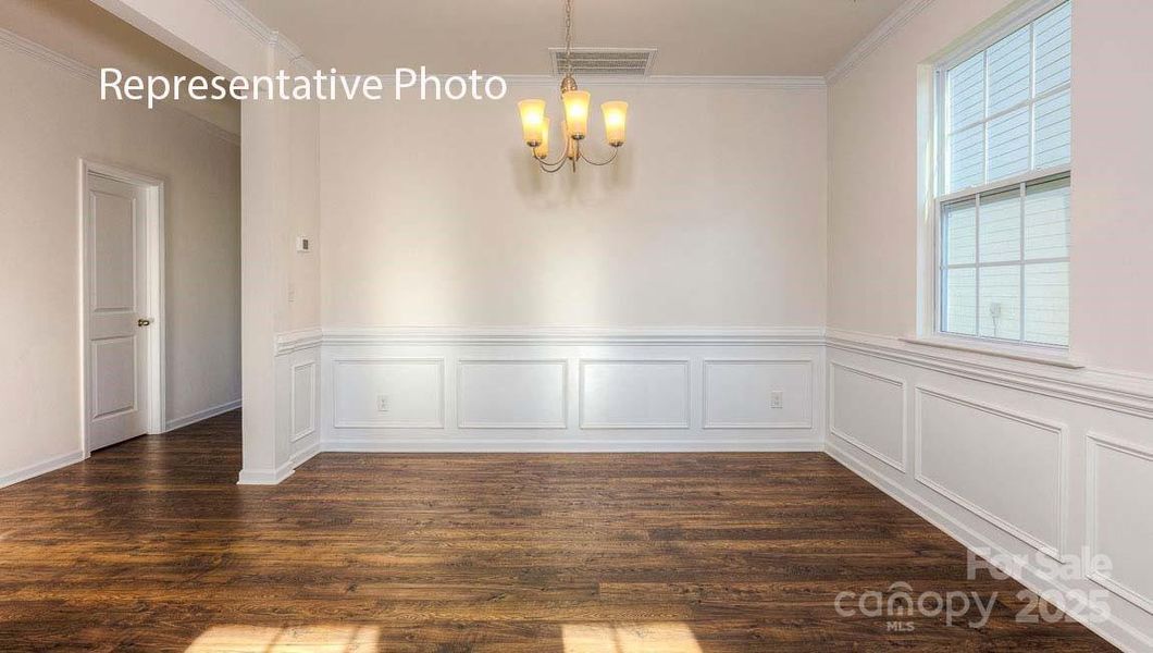 Spacious, unfurnished interior of a new home in Secrest Commons, Monroe (Image 10).