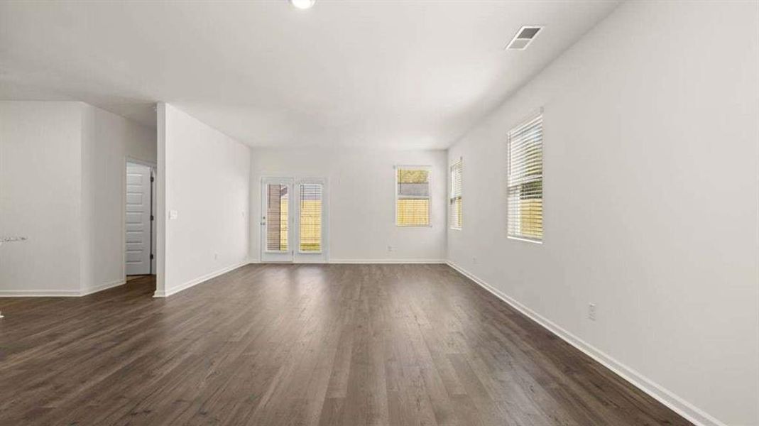 Spacious, unfurnished interior of a new home in Shoal Creek, Hampton (Image 7). Spacious, unfurnished interior of a new home in Shoal Creek, Hampton (Image 7).