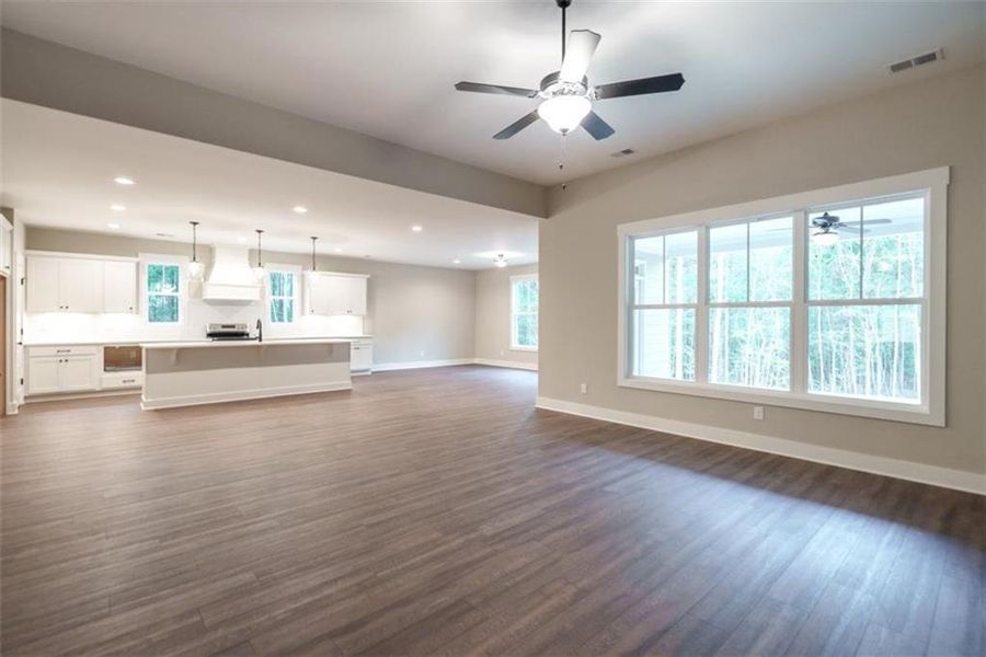 Spacious, unfurnished interior of a new home in , Social Circle (Image 44).