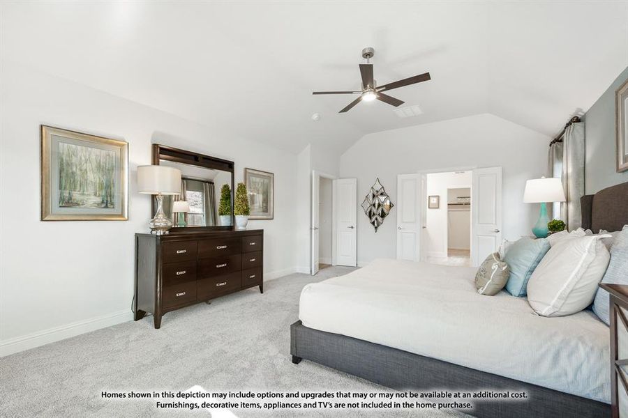 Furnished interior view inside a new home in North Grove, Waxahachie (Image 34).
