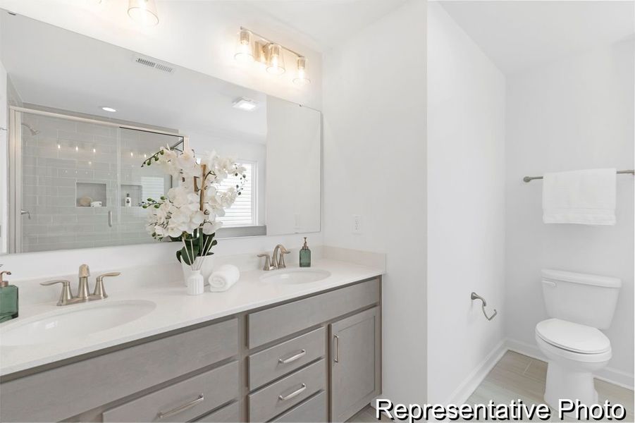 Furnished interior view inside a new home in Huntington Hills, Lincolnton (Image 22). Furnished interior view inside a new home in Huntington Hills, Lincolnton (Image 22).