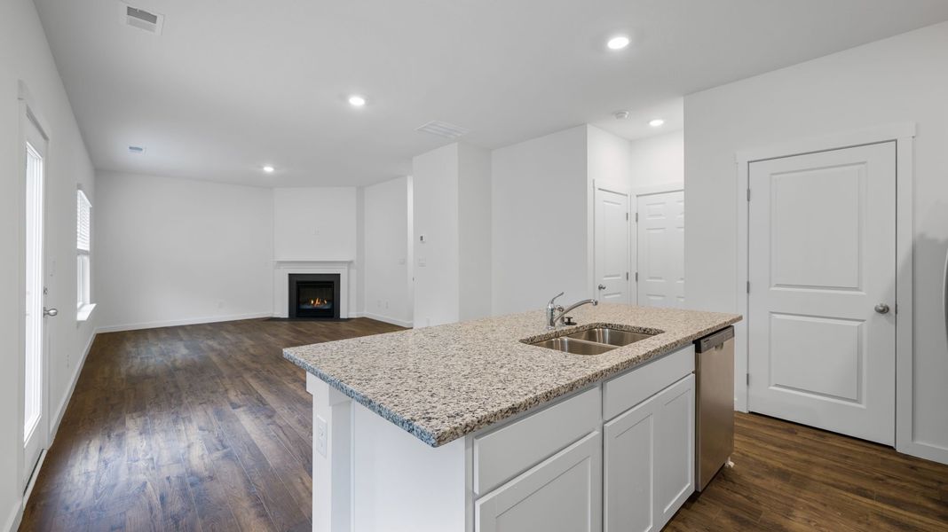 Furnished interior view inside a new home in Hillcrest Landing, Cleveland (Image 7).