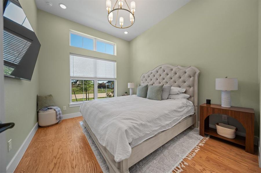 Furnished interior view inside a new home in , Prosper (Image 8).