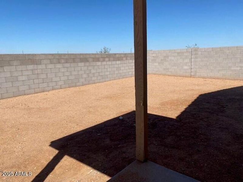 P35 Lot 9 Backyard P35 Lot 9 Backyard