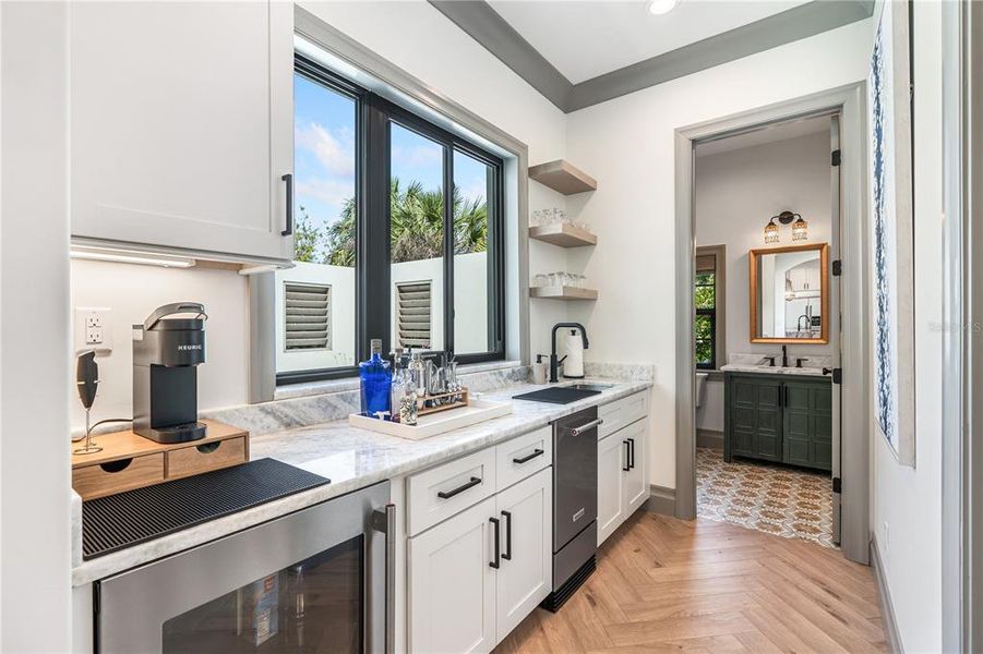 Furnished interior view inside a new home in , Palm Coast (Image 53).