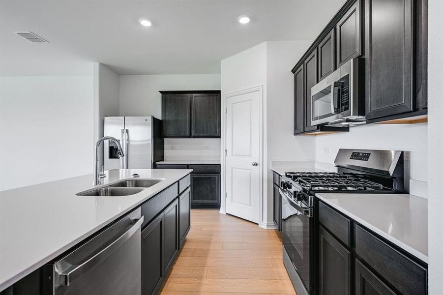 Furnished interior view inside a new home in River Ridge, Crandall (Image 6). Furnished interior view inside a new home in River Ridge, Crandall (Image 6).