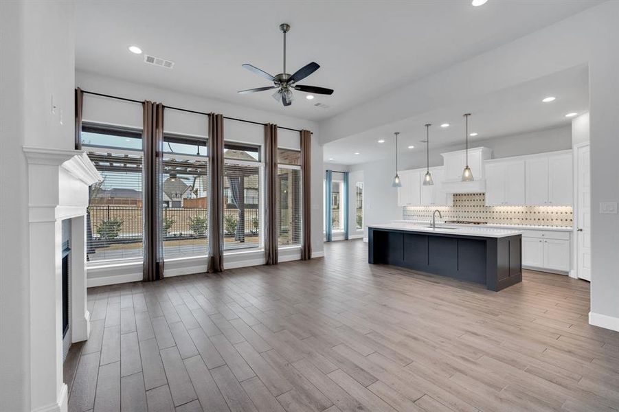 Spacious, unfurnished interior of a new home in Bridgewater, Midlothian (Image 16).