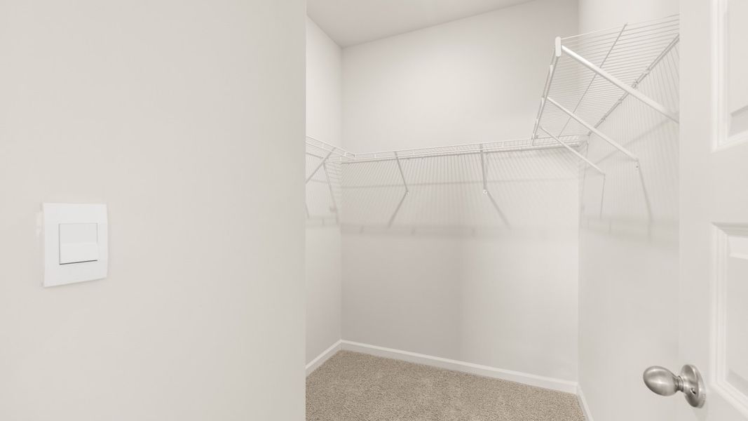 Representative unfurnished interior of a home built from the Calloway 3 by D.R. Horton in Byrd Village, Graniteville (Image 19).