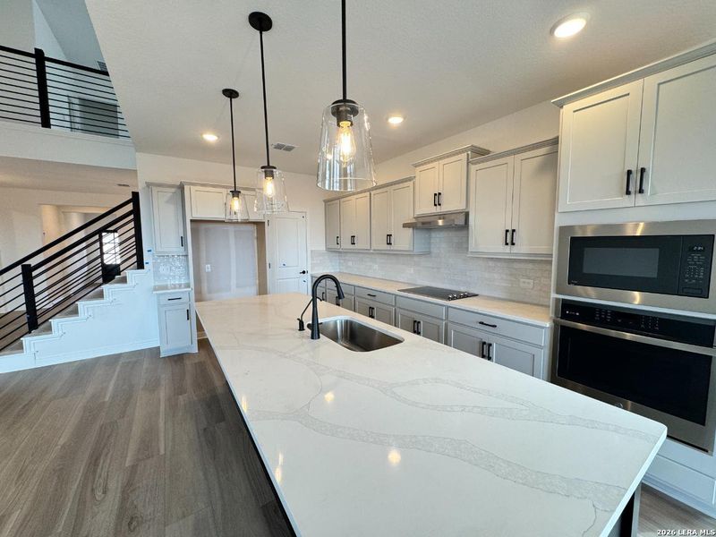 Furnished interior view inside a new home in Megan's Landing, Castroville (Image 11).