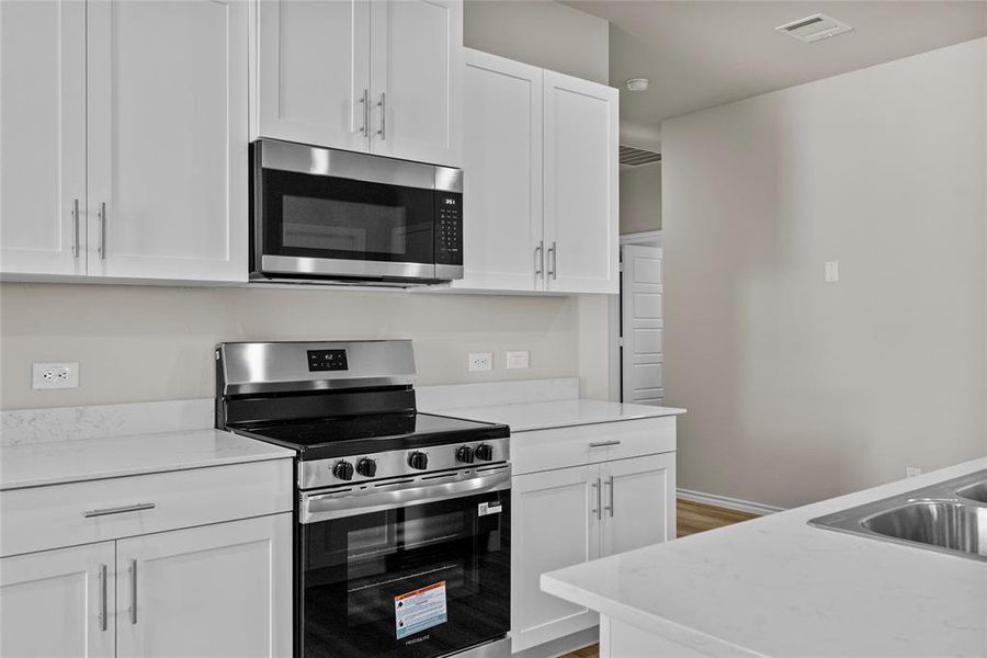 Furnished interior view inside a new home in , Cleburne (Image 7). Furnished interior view inside a new home in , Cleburne (Image 7).