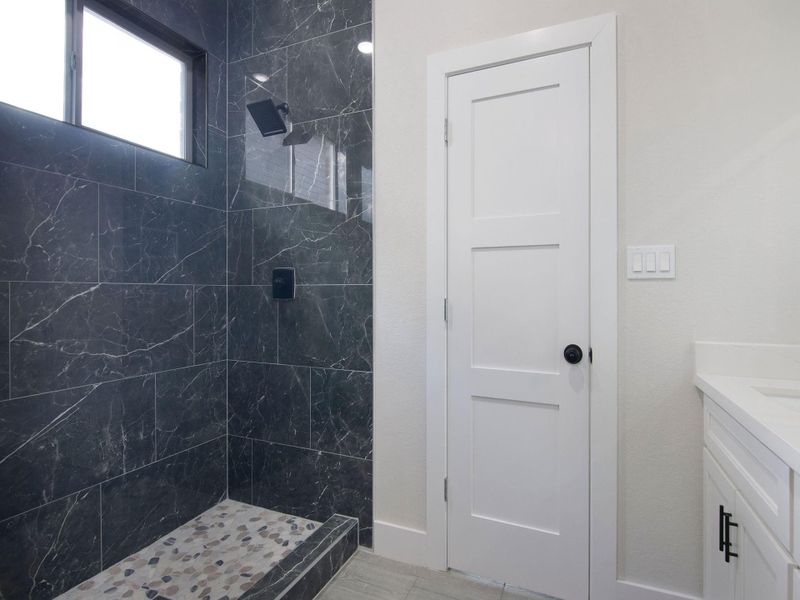 Furnished interior view inside a new home in , Cleveland (Image 15).