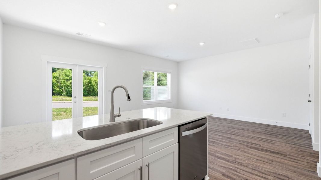 Close-up of interior finishes inside a home in The Arbor Townhomes, Kingsport (Image 12).