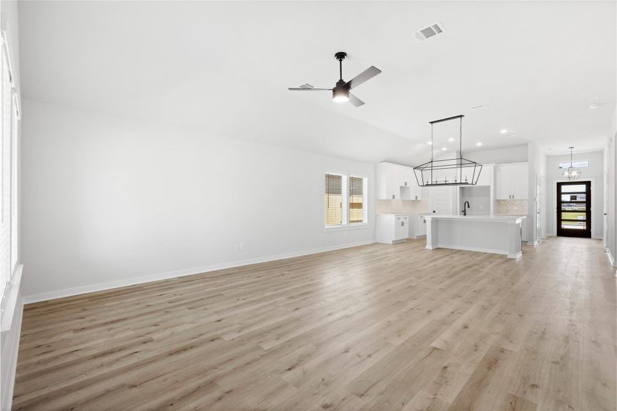 Spacious, unfurnished interior of a new home in Crosby Farms, Crosby (Image 5). Spacious, unfurnished interior of a new home in Crosby Farms, Crosby (Image 5).