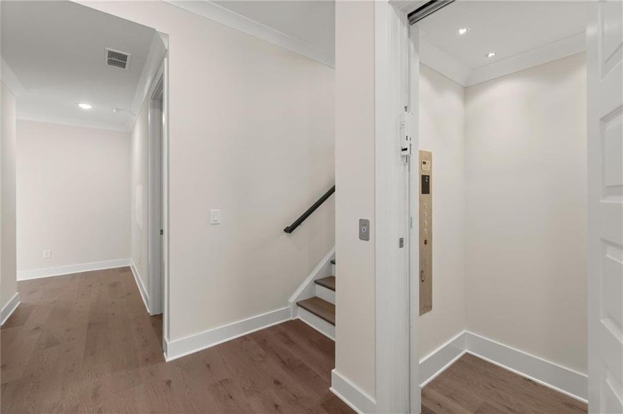 Spacious, unfurnished interior of a new home in The Gathering – Alpharetta, Alpharetta (Image 41).