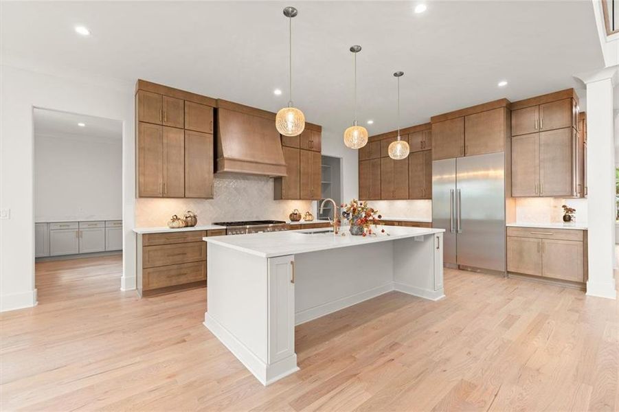 Furnished interior view inside a new home in , Marietta (Image 8).