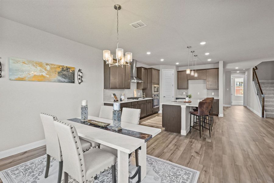 Representative furnished interior of a home built from the The Jennings G by Davidson Homes LLC in The Reserve at Potranco Oaks, Castroville (Image 16).