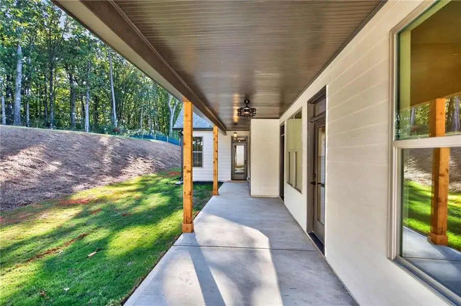 Exterior details and patio area of a home in , Dawsonville (Image 28).