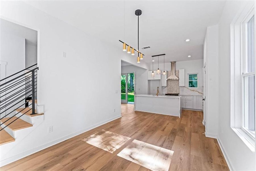 Spacious, unfurnished interior of a new home in , East Point (Image 40). Spacious, unfurnished interior of a new home in , East Point (Image 40).