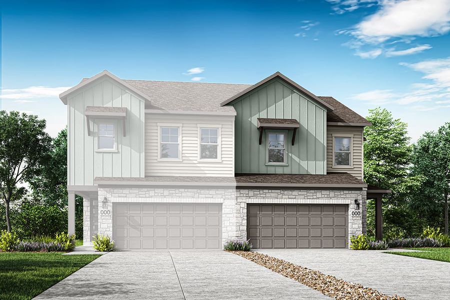 Image 7 representing the Bryant by Tri Pointe Homes in Park Central, Georgetown, TX.