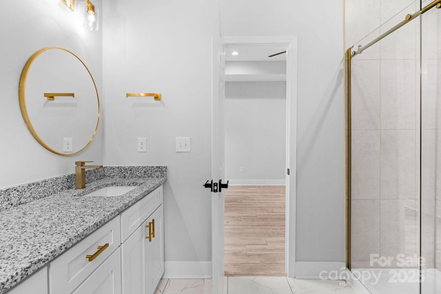 Furnished interior view inside a new home in , Hendersonville (Image 8).