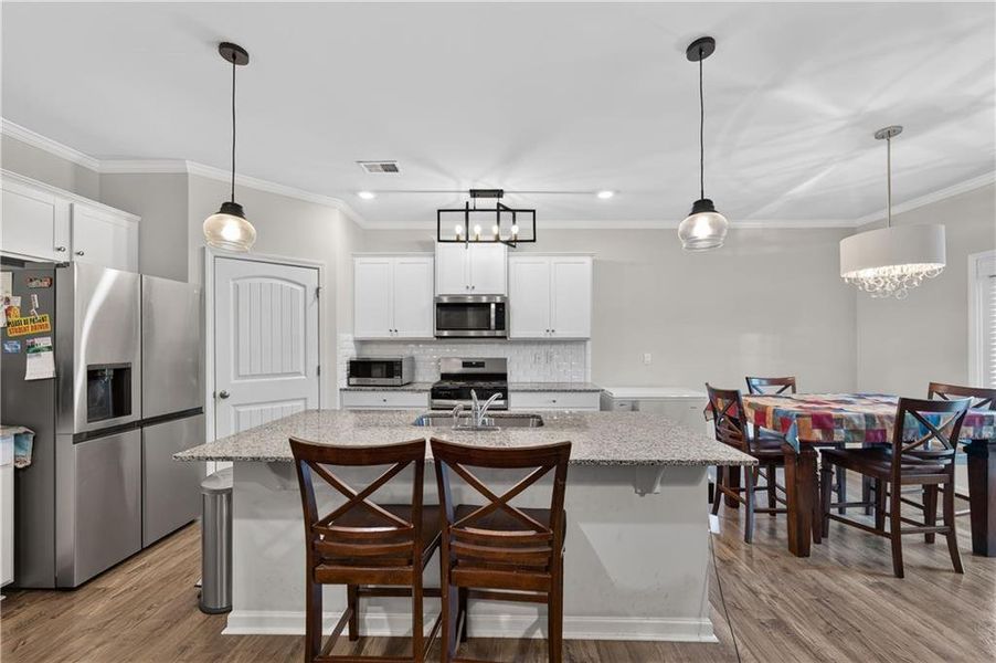 Furnished interior view inside a new home in Glen at Kensington, Lithia Springs (Image 5).