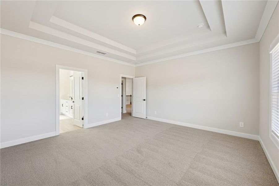 Spacious, unfurnished interior of a new home in River Pointe, Monroe (Image 29).