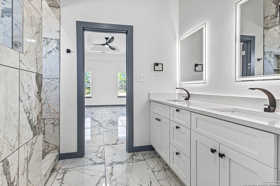 Furnished interior view inside a new home in , San Antonio (Image 10).