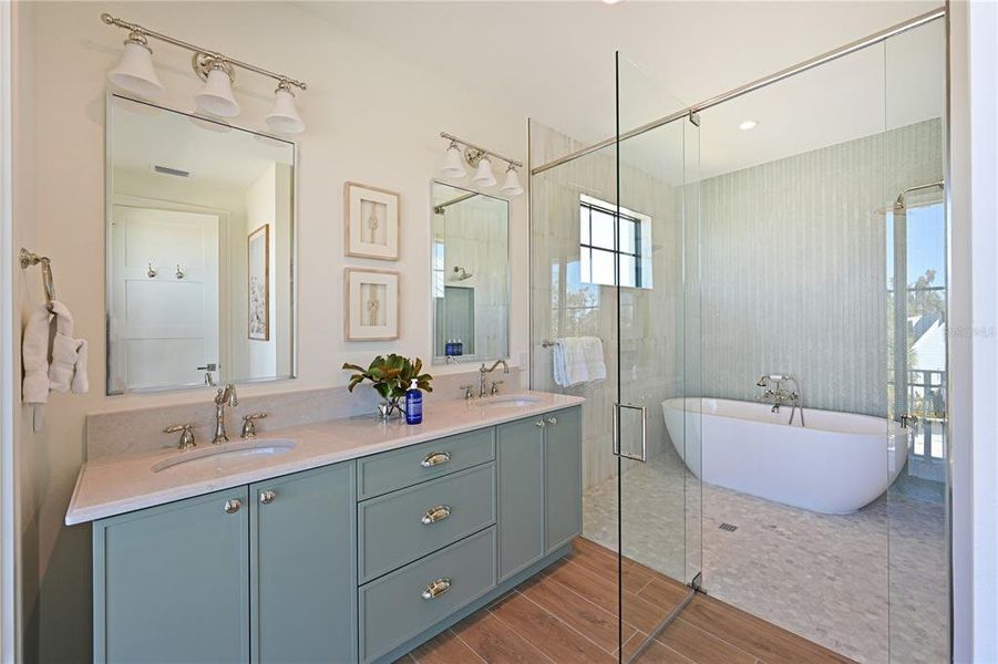 Furnished interior view inside a new home in , Anna Maria (Image 6).