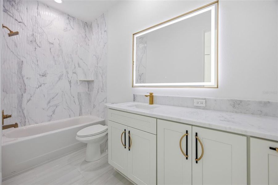 Furnished interior view inside a new home in , Ocala (Image 17).