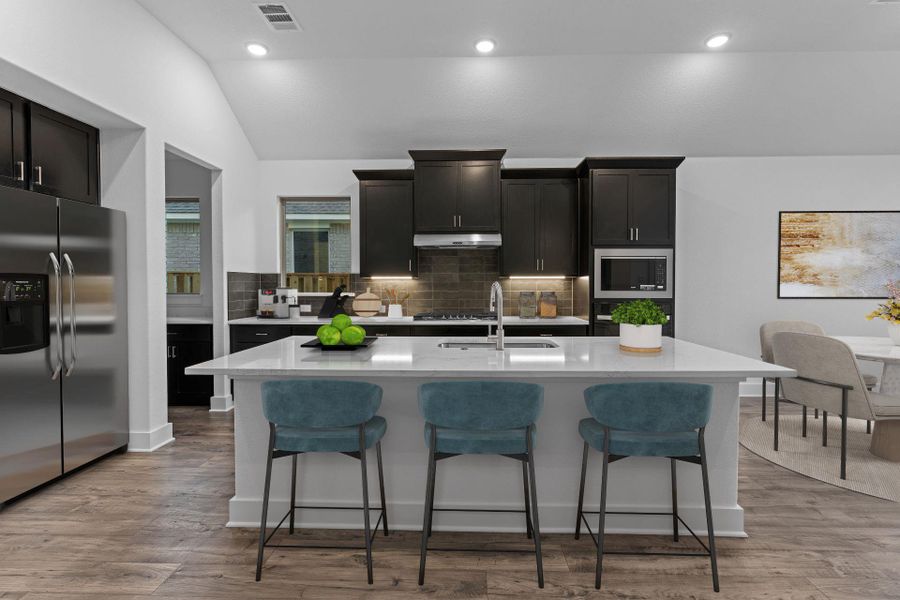 Light & Bright Kitchen - Virtually Staged