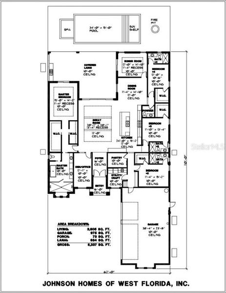 2D floor plan layout of this home in , Parrish, FL (Image 5). 2D floor plan layout of this home in , Parrish, FL (Image 5).
