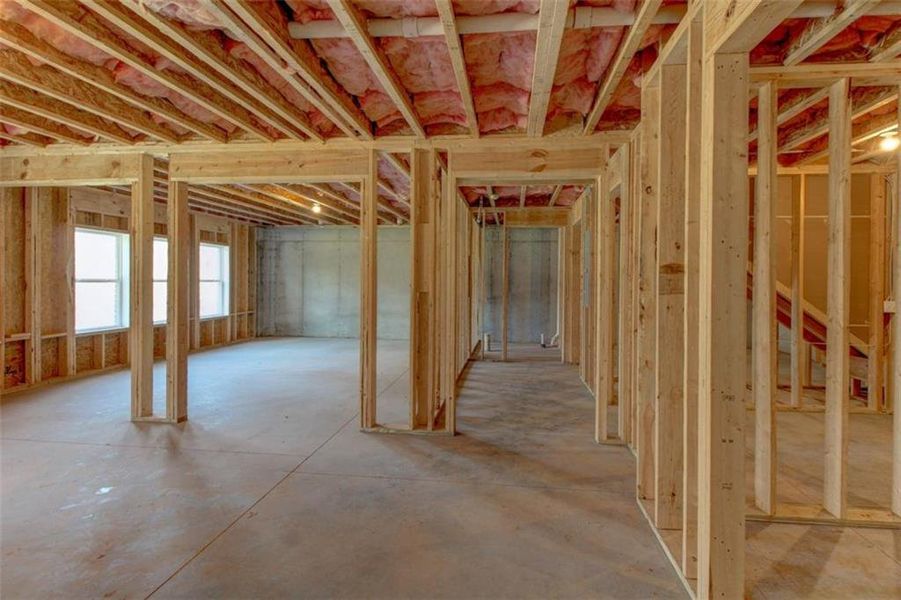 In-progress construction of a new home in , Conyers, GA (Image 44).