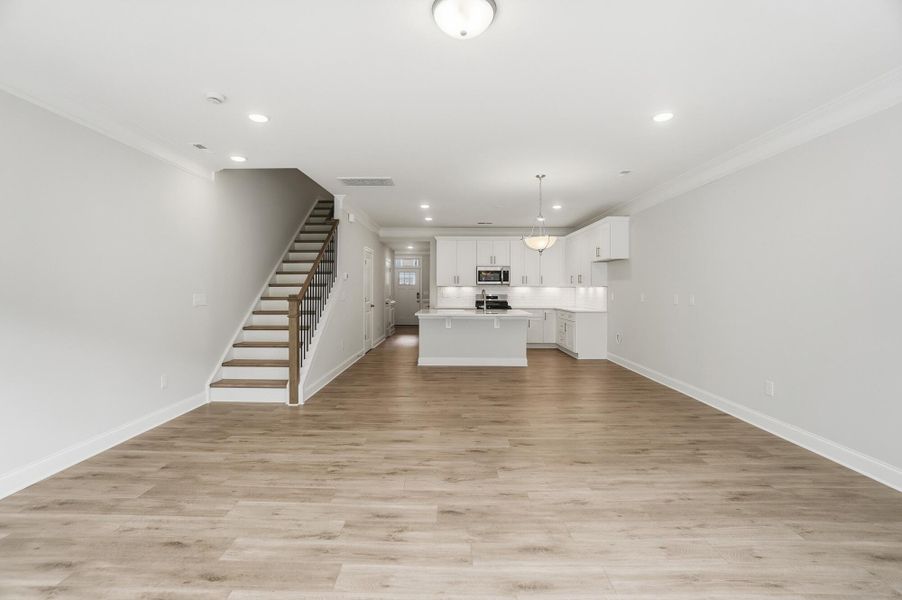 Spacious, unfurnished interior of a new home in Harrisburg Village Townhomes, Harrisburg (Image 32).