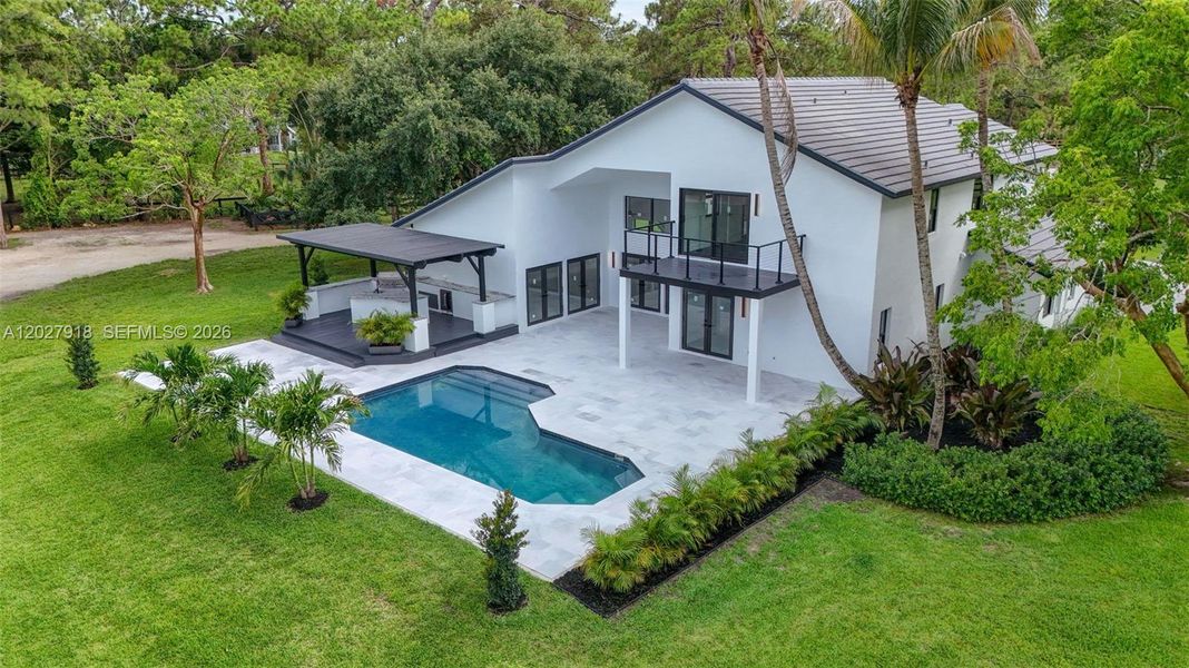 Exterior details and patio area of a home in , Palm Beach Gardens (Image 57).