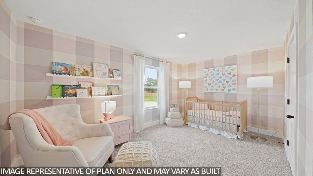 Furnished interior view inside a new home in Sunterra Lakes, Brookshire (Image 22).