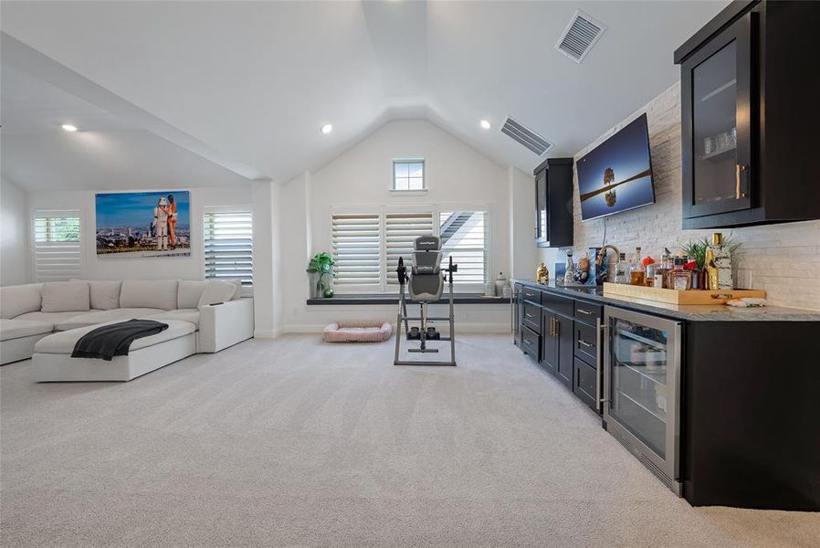 Furnished interior view inside a new home in , Irving (Image 22).
