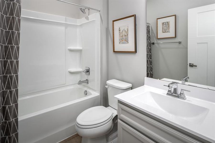 Representative furnished interior of a home built from the Bramante 2-Story by Ryan Homes in Lakes at Riverbend Single Family Homes, Navassa (Image 19).