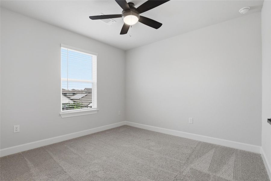 Spacious, unfurnished interior of a new home in Whisper Valley, Manor (Image 18).