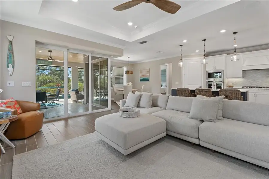 Furnished interior view inside a new home in , Englewood (Image 17).