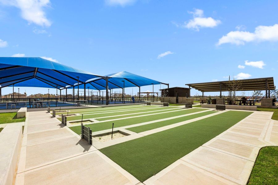 Horse Shoe Pits and Pickle Ball Courts, what are you waiting for?