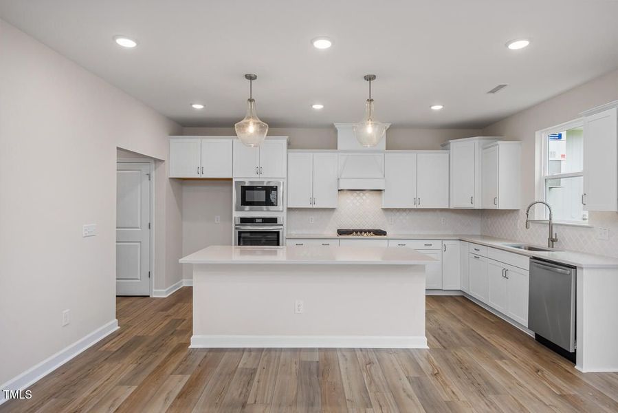 Furnished interior view inside a new home in Sage on North Main, Wake Forest (Image 4).