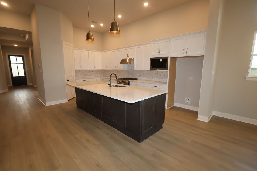 Furnished interior view inside a new home in Brookewater - Ascent Collection, Rosenberg (Image 5).