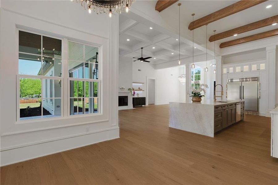 Spacious, unfurnished interior of a new home in , Monroe (Image 117).