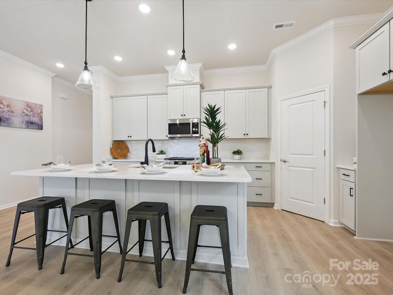 Furnished interior view inside a new home in Encore at Streamside - Classic Series, Waxhaw (Image 11).
