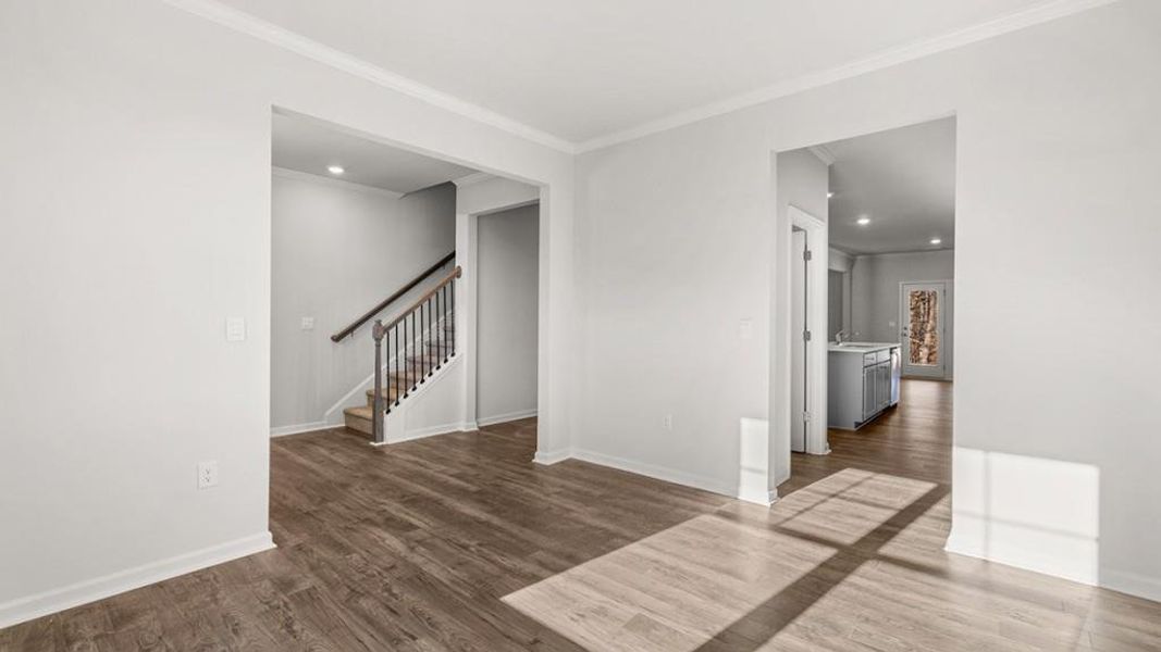 Spacious, unfurnished interior of a new home in Liberty Crossing, Braselton (Image 22).