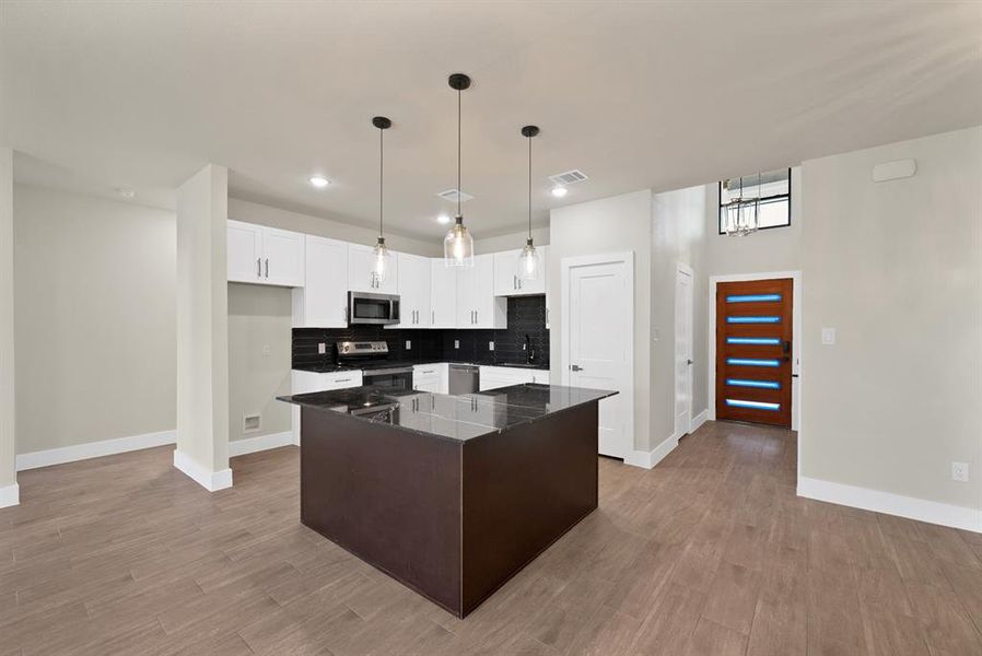 Furnished interior view inside a new home in , Granbury (Image 7). Furnished interior view inside a new home in , Granbury (Image 7).