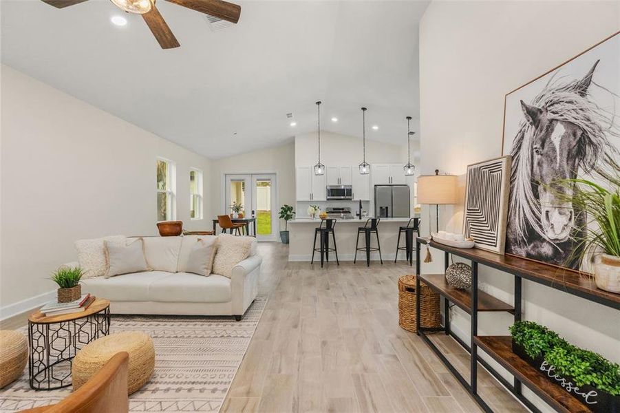 Furnished interior view inside a new home in , Mascotte (Image 5).
