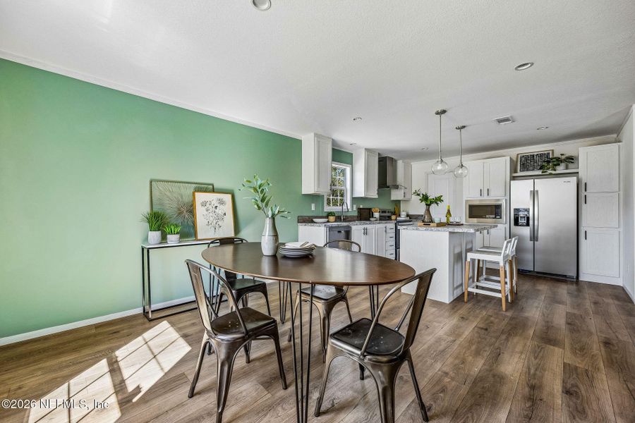 Furnished interior view inside a new home in , Hilliard (Image 6).