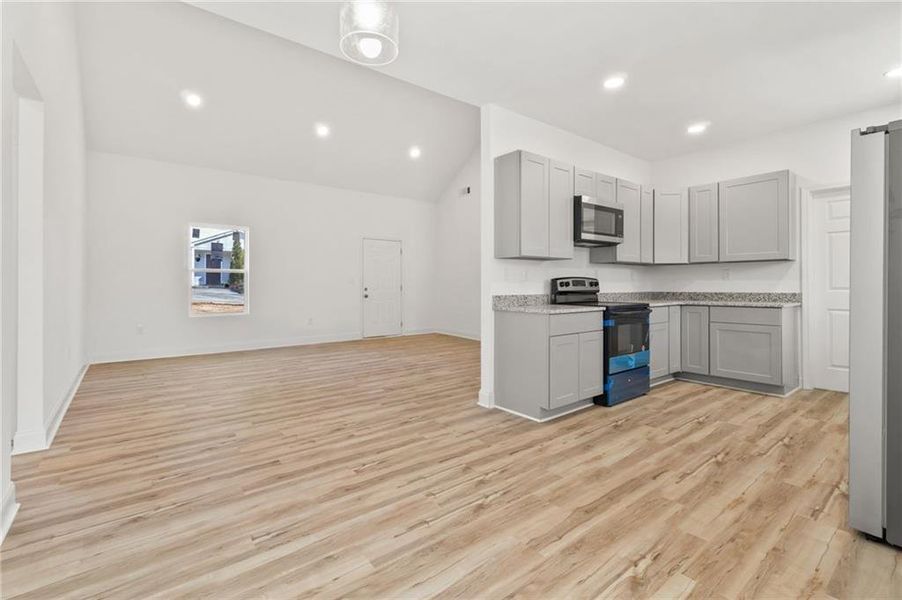 Furnished interior view inside a new home in , Toccoa (Image 8). Furnished interior view inside a new home in , Toccoa (Image 8).